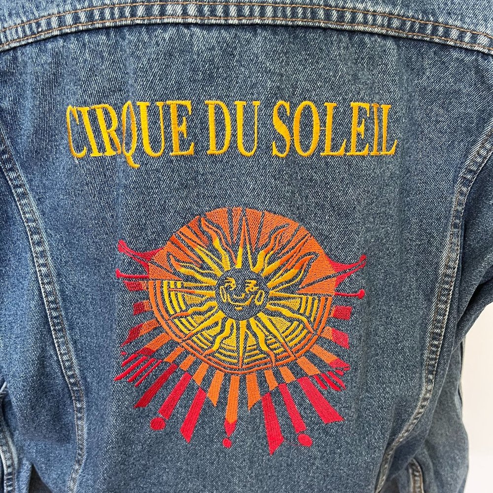 Cirque Du Soleil Demin Jean Jacket